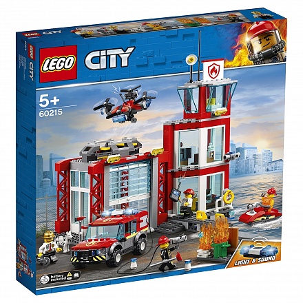 Конструктор Lego® City Fire - Пожарное депо 
