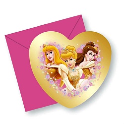 Приглашение в конвертах Принцесса Disney (Procos, tp9845) - миниатюра