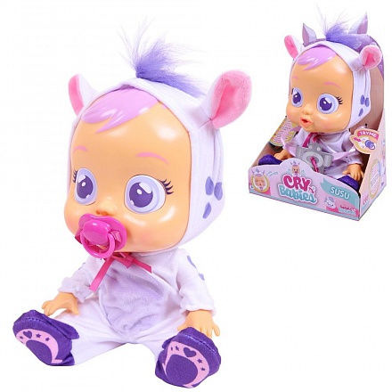 Интерактивная кукла Crybabies - Плачущий младенец, Susu 