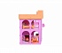 Домик с мебелью для кукол - Замок Джульетты, бело-розовый  - миниатюра №3