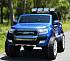 Электромобиль – Ford Ranger 2017 New 4x4, синий, свет и звук  - миниатюра №6