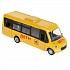 Модель Автобус Iveco Daily 15 см двери открываются инерционная металлическая  - миниатюра №4
