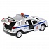 Машина металлическая Nissan Qashqai Полиция, длина 12 см., свет и звук, инерционная  - миниатюра №2
