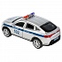 Машина Полиция Renault Arkana 12 см свет-звук двери и багажник открываются металлическая  - миниатюра №1