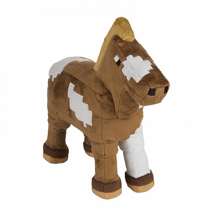 Мягкая игрушка Minecraft Horse – Лошадь, 34 см 