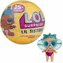 Кукла-сюрприз LOL - Конфетти Сестренка Lil Sisters в шарике (MGA Entertainment, 549550) Кукла-сюрприз LOL - Конфетти Сестренка Lil Sisters в шарике (MGA Entertainment, 549550)
