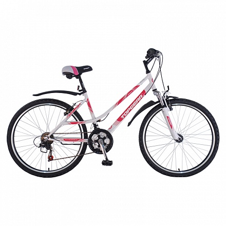 Горный двухколесный велосипед Style 210, бело-розовый 