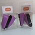 Туфли фиолетовые, для кукол 32 см  - миниатюра №4