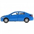 Модель Hyundai Solaris, синий, 12 см, открываются двери, инерционный  - миниатюра №3