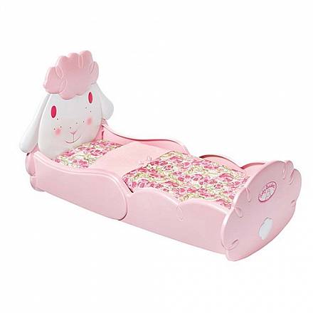 Кроватка для Baby Annabell "Овечка", с аксессуарами 