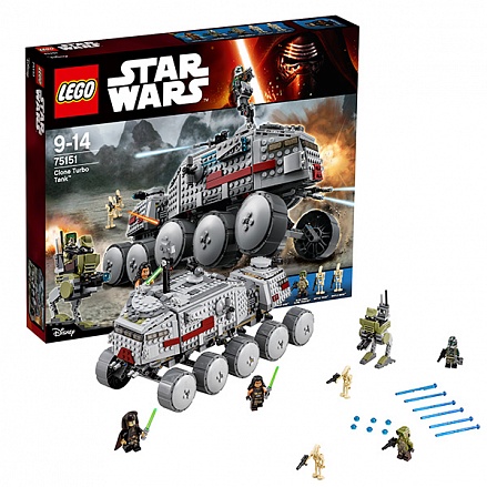 Конструктор Lego Star Wars - Турботанк Клонов 