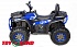 Детский электроквадроцикл Qwatro 4х4 ToyLand XMX607 синего цвета - миниатюра №1