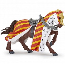 Игровая фигурка - Турнирная лошадь (Papo, 39945_papo) - миниатюра