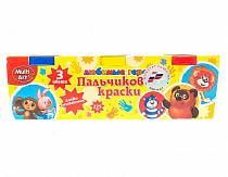 Пальчиковые краски – Союзмультфильм, 3 штуки (Multiart, 350FP-CRTsim) Пальчиковые краски – Союзмультфильм, 3 штуки (Multiart, 350FP-CRTsim)