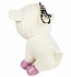 Брелок Beanie Boo's Овечка белая с розовыми копытцами, 12 см  - миниатюра №1