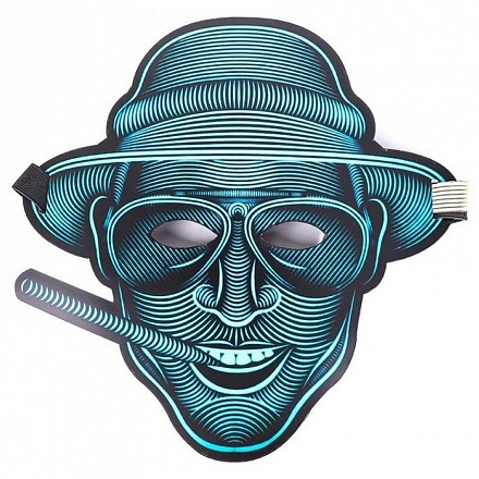 Световая маска с датчиком звука - GeekMask Vegas 