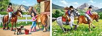 Пазл Castorland 165*240 деталей, Верхом на лошади (Castorland, C021079) Пазл Castorland 165*240 деталей, Верхом на лошади (Castorland, C021079)