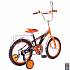 Двухколесный велосипед Hot-Rod, диаметр колес 14 дюймов, оранжевый  - миниатюра №2