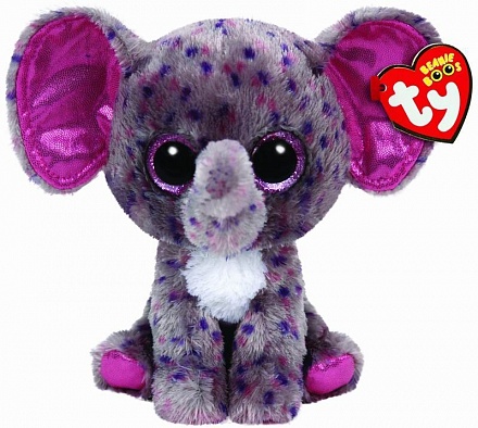 Мягкая игрушка Beanie Boo's - Слоненок Specks, 25 см 