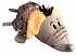 Плюшевая игрушка Вывернушка Блеск с пайетками - Слон-Тигр, 12 см  - миниатюра №1