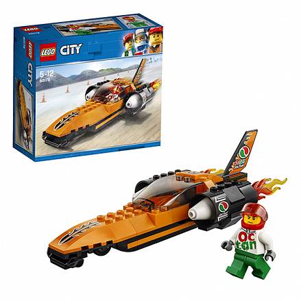 Конструктор Lego City - Гоночный автомобиль 