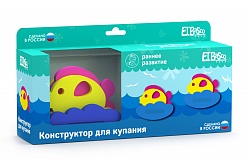 Игрушка-конструктор для купания Семейство рыбок (El'BascoToys, 03-002) - миниатюра