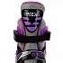 Раздвижные ролики Next со светом размер 34-37 в сумке фиолетовые  - миниатюра №8