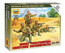 Модель сборная - Советские парашютисты 1941-1943 годов (Звезда, 6138з) Модель сборная - Советские парашютисты 1941-1943 годов (Звезда, 6138з)