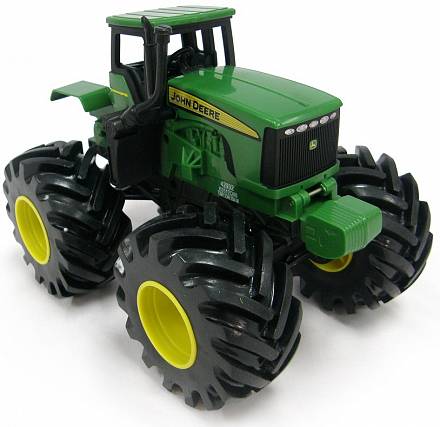 Трактор Monster Treads с большими колесами, вибрацией и звуком 