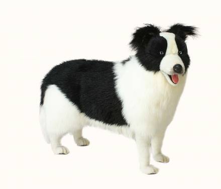 Мягкая игрушка - Собака породы Бордер Колли, 80 см 