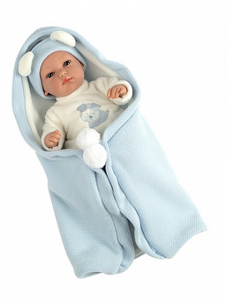 Кукла Elegance Erea, с соской и одеялом, плачет, 33 см 