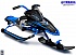 Снегокат Yamaha - Apex Snow Bike With Led со светящимися фарами, синий  - миниатюра №1