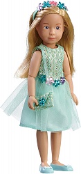 Кукла – Вера в нарядном платье для вечеринки, 23 см (Kruselings, 0126853) - миниатюра