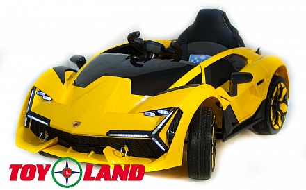 Электромобиль ToyLand Lamborghini YHK2881 желтого цвета