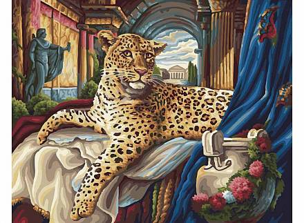 Раскраски по номерам - Картина «Римский леопард», 40 х 50 см. 