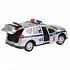 Машина металлическая инерционная - Nissan X-Trail Полиция, 12 см, свет, звук,  - миниатюра №2
