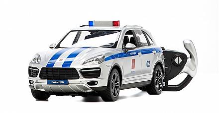 Радиоуправляемая полицейская машина Porsche Cayenne со световыми и звуковыми эффектами  