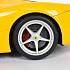 Машина на р/у - Ferrari LaFerrari, желтый, 1:14, свет  - миниатюра №5