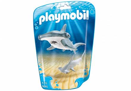 Игровой набор из серии Аквариум - Молотоголовая акула с детенышем 