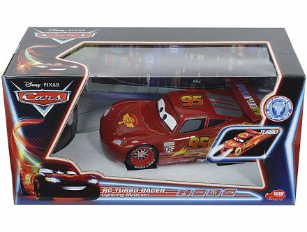 Cars 2. Молния МакКуин на радиоуправлении, с неоновой подсветкой