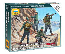 Модель сборная - Немецкие горные стрелки (Звезда, 6154з) Модель сборная - Немецкие горные стрелки (Звезда, 6154з)