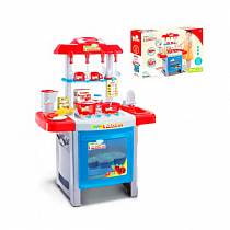 Кухня, со световыми и звуковыми эффектами, 25 предметов (Junfa Toys, 889-7) Кухня, со световыми и звуковыми эффектами, 25 предметов (Junfa Toys, 889-7)