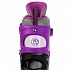 Раздвижные ролики Next со светом размер 34-37 в сумке фиолетовые  - миниатюра №9