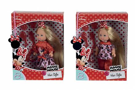 Кукла Еви с длинными волосами серии Minnie Mouse 