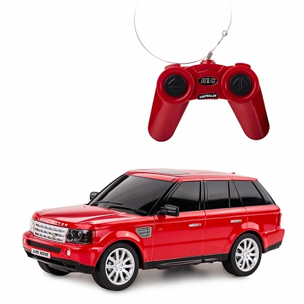 Машина на р/у - Range Rover Sport, красный, 1:24, свет 