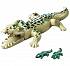 Игровой набор из серии Зоопарк: Аллигатор с детенышами  - миниатюра №1