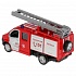 Машина Пожарная Газель Next свет-звук 14,5 см двери открываются инерционная металлическая  - миниатюра №1