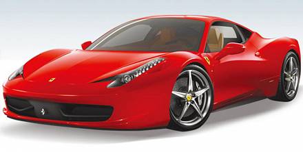 Ferrari 458 Italia на радиоуправлении, масштаб 1:14