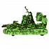 Десантный катер 18 см с танком свет-звук камуфляж металлический  - миниатюра №4
