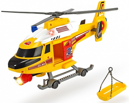 Спасательный вертолет со светом и звуком, 41 см 